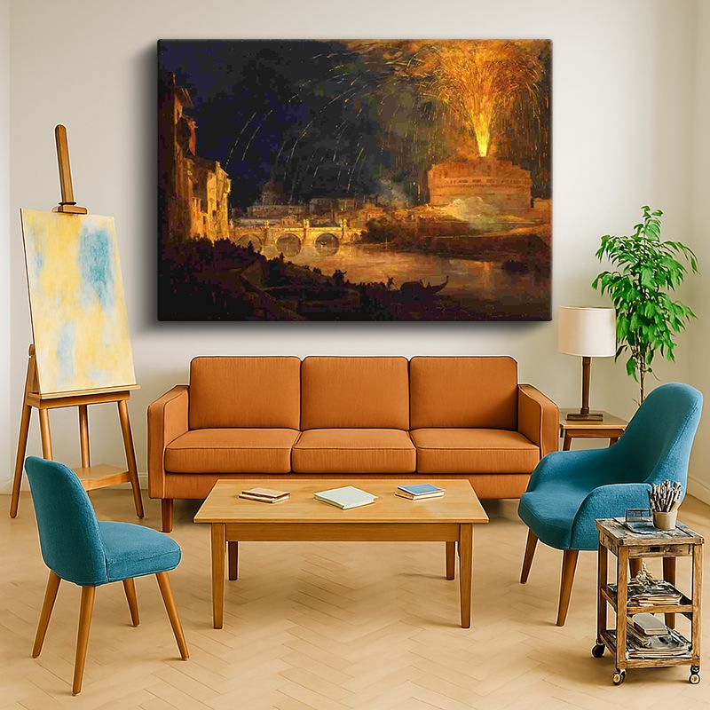 Ressam Kanvas Tablo 473